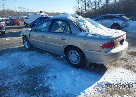 2001 Buick Century Custom from USA, damaged, VIN 2G4WS52JX11191323